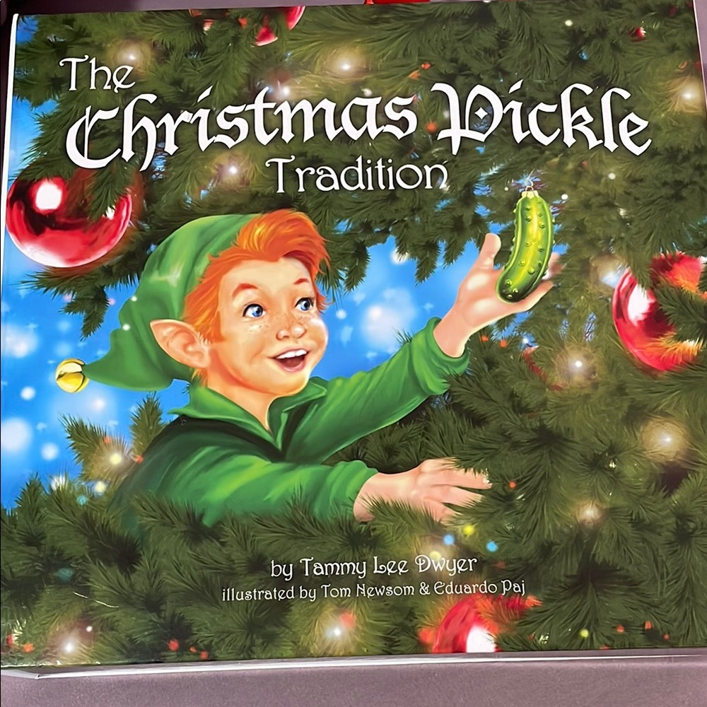 The Christmas Pickle Tradition Book. New in box.  Never opened!